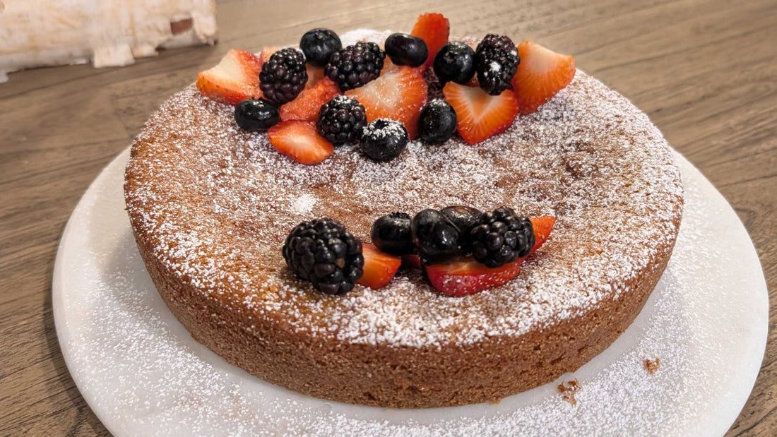 Fresh-Milled Lemon Olive Oil Cake