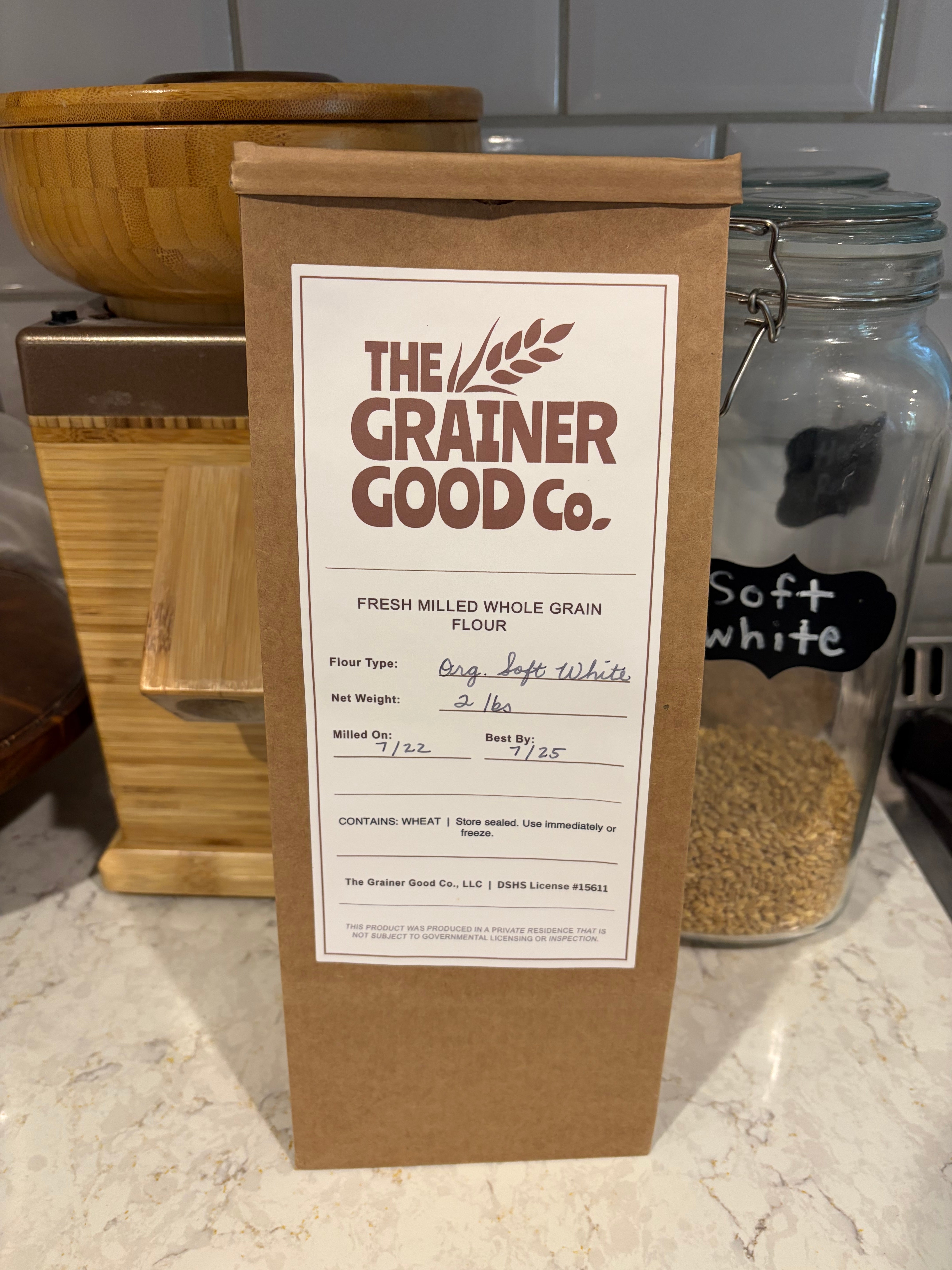 Organic Soft White Wheat Flour