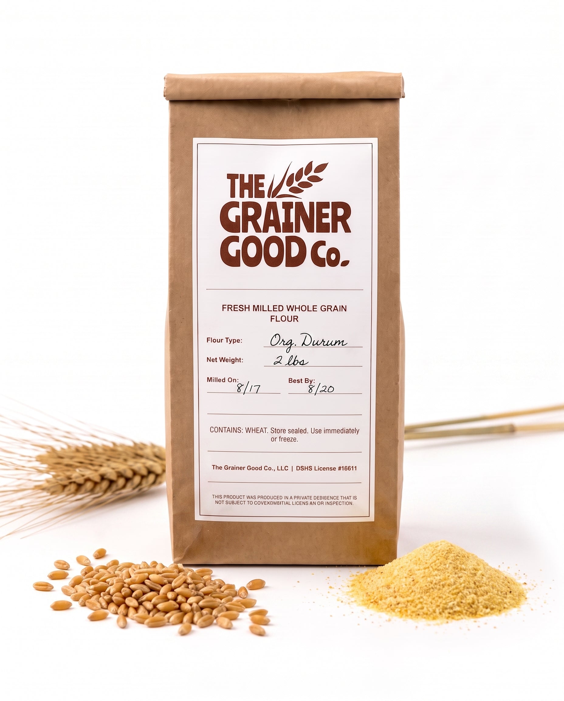 Organic Durum Wheat Flour