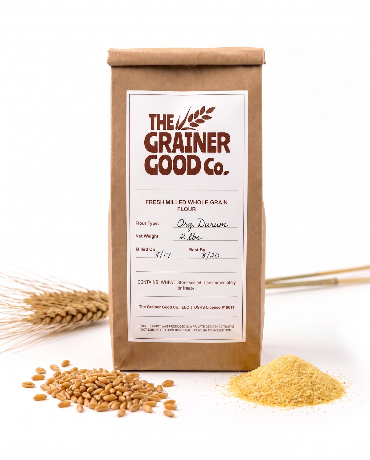 Organic Durum Wheat Flour