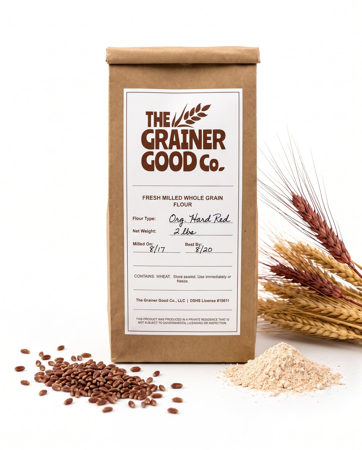 Organic Hard Red Wheat Flour