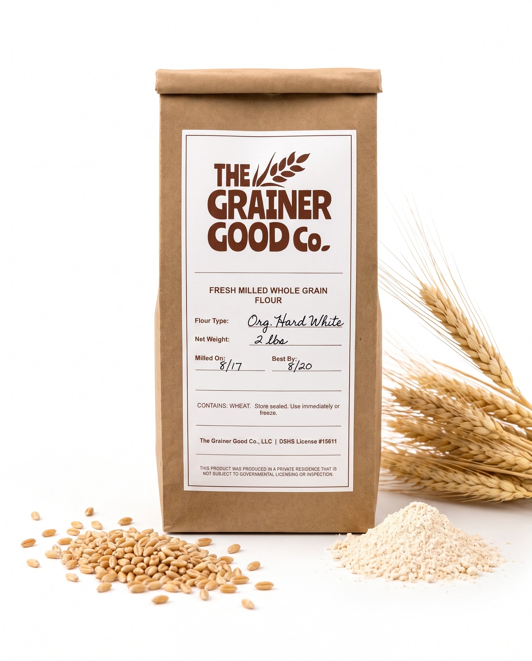 Organic Hard White Wheat Flour