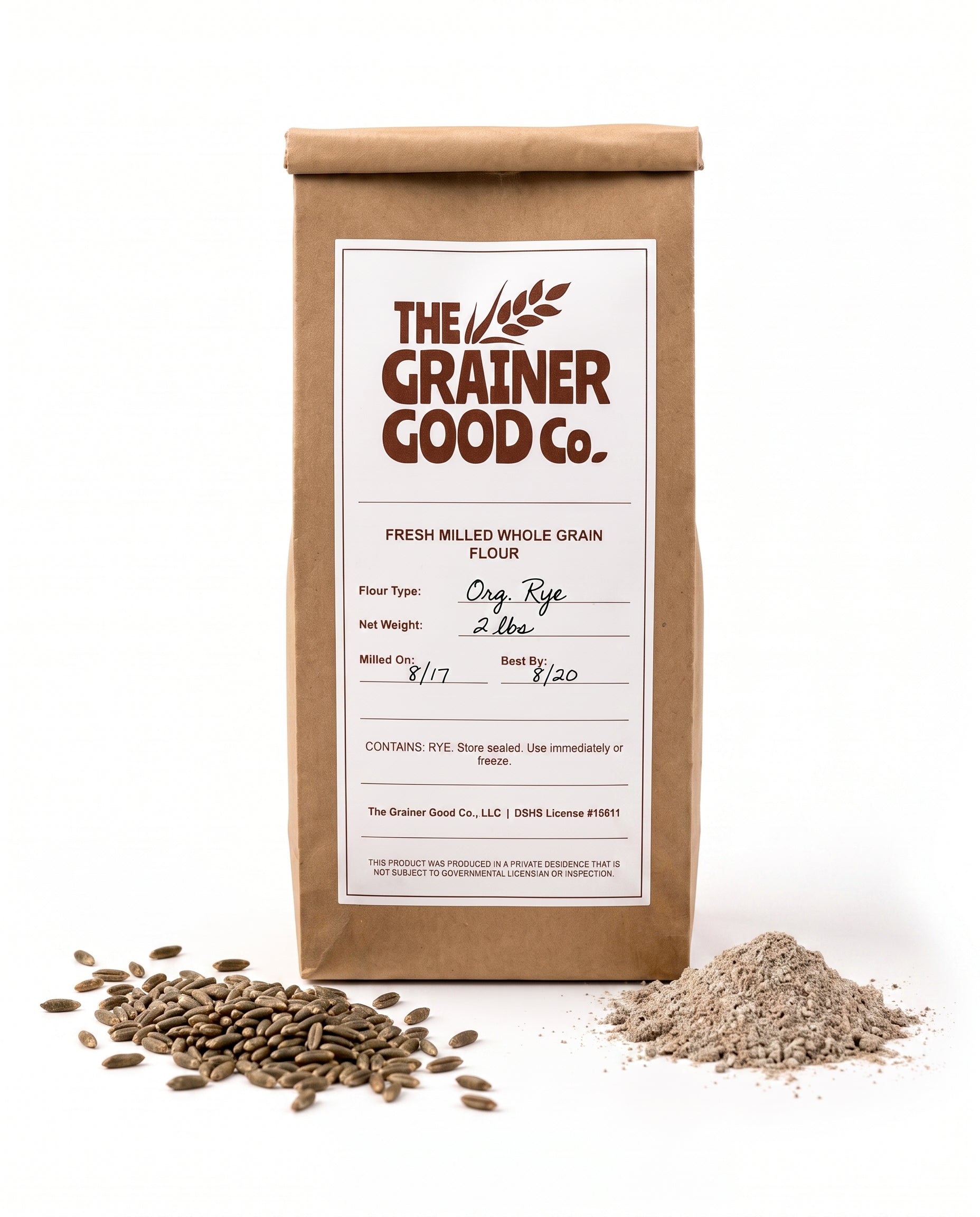 Organic Rye Flour