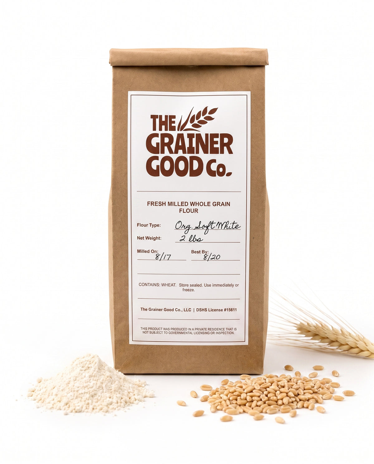 Organic Soft White Wheat Flour
