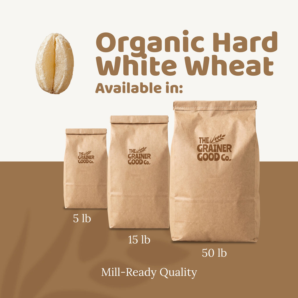 Organic Hard White Wheat